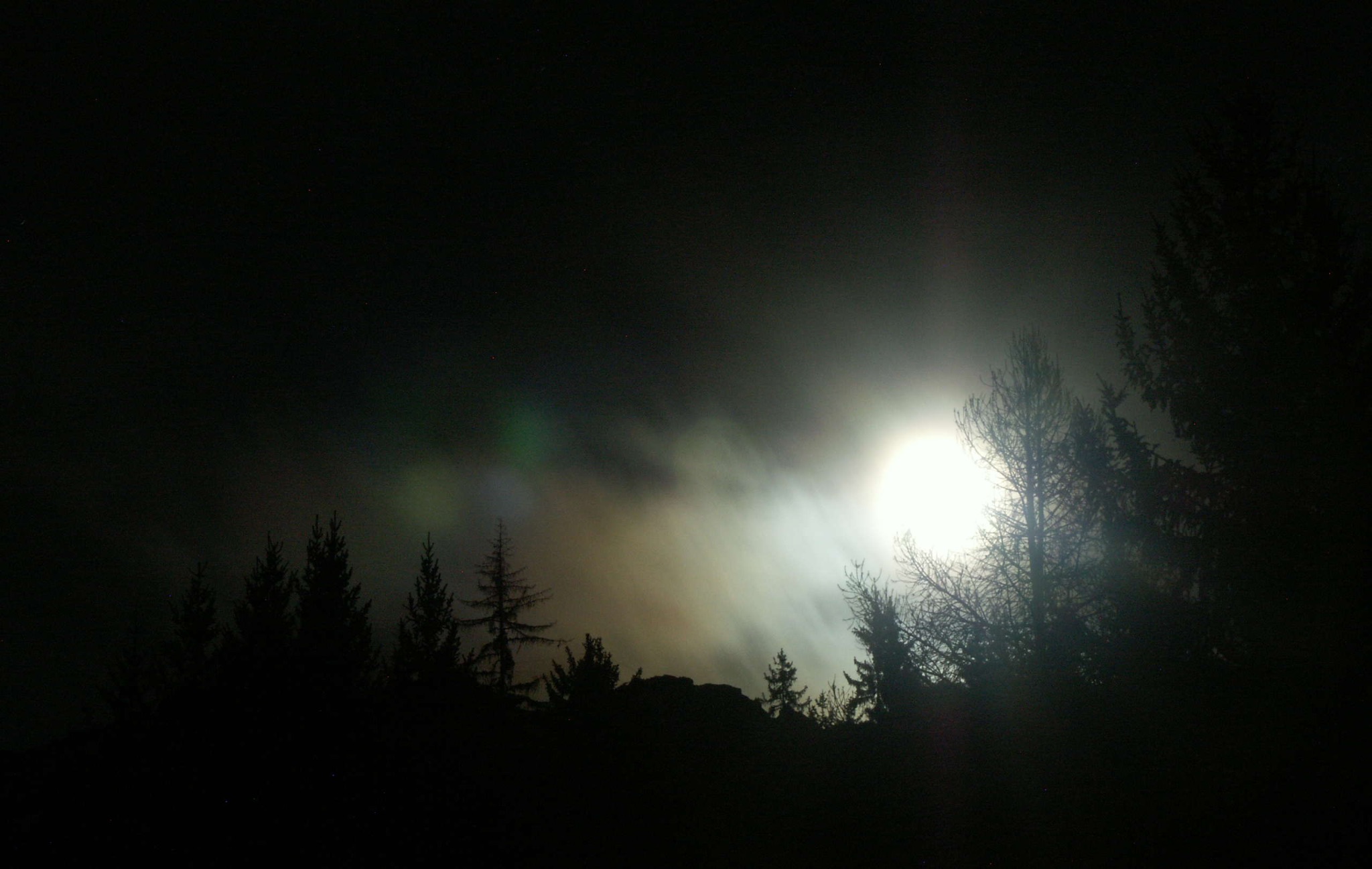 Lights and clouds