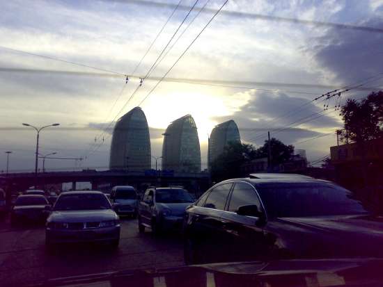 21 sunset in Beijing