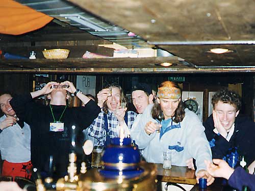 After ski shot