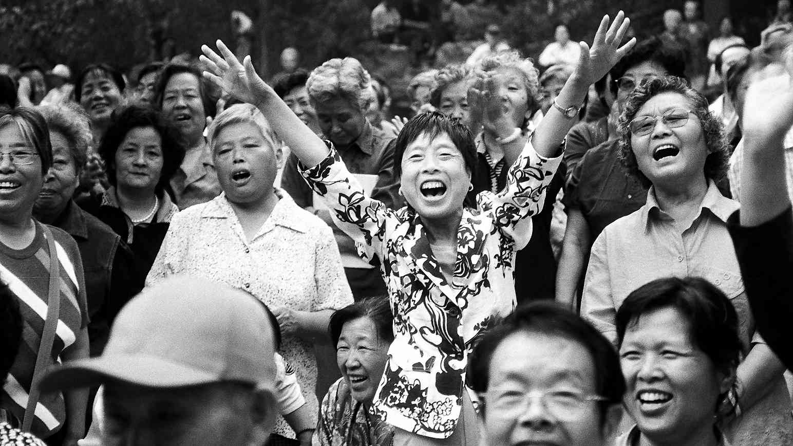 Happy singing