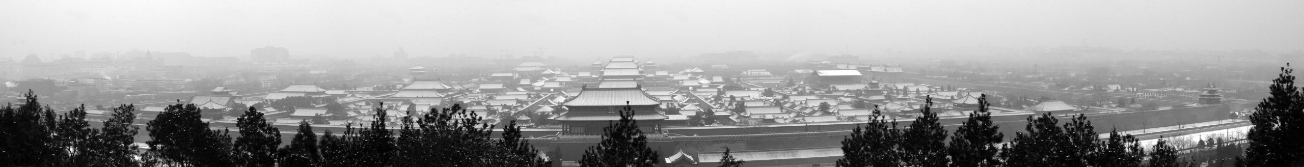 Pano forbiddencity snow