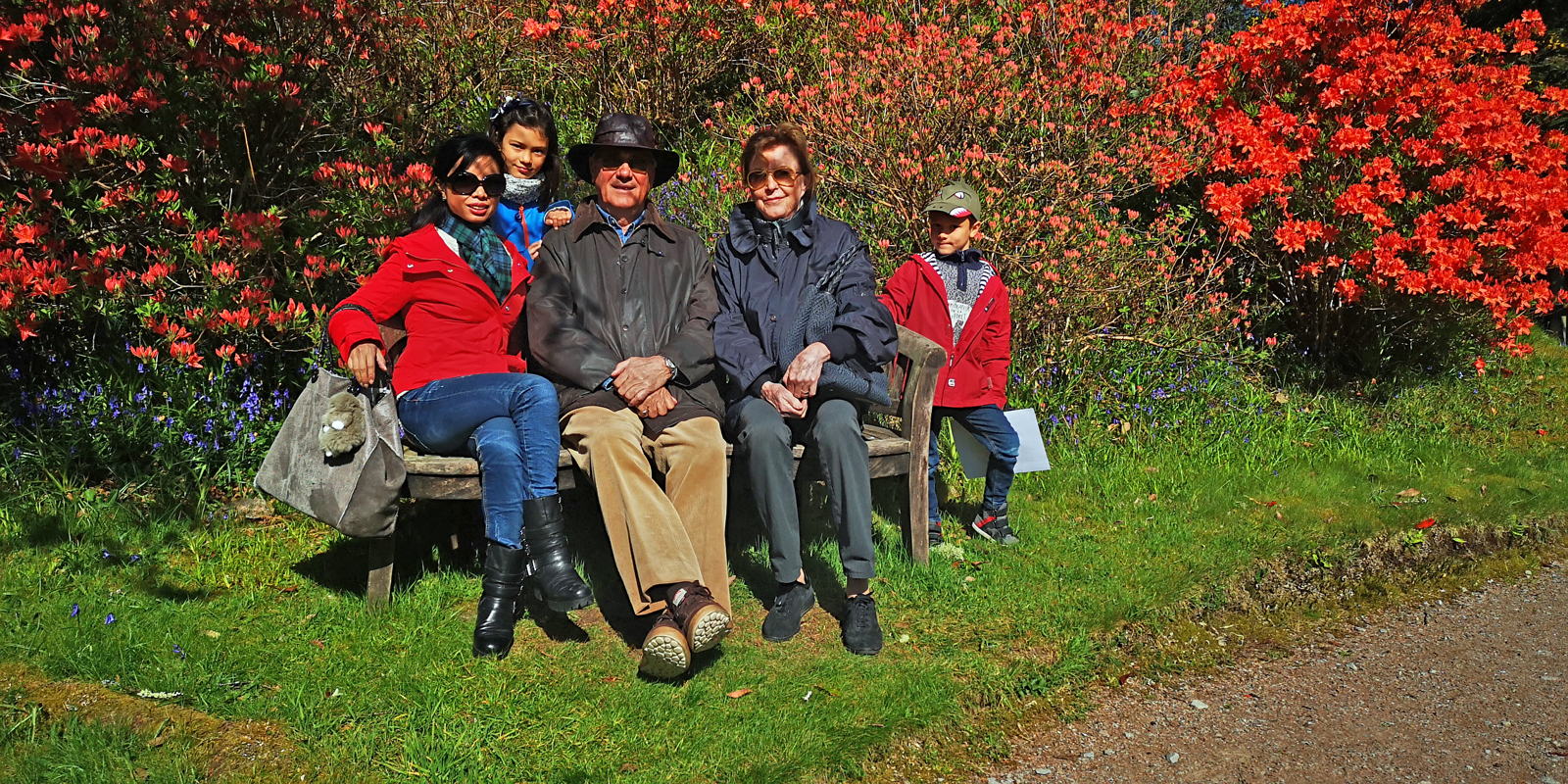 2019 05 04 crarae garden family
